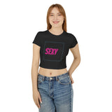 Sexy² Baby Tee (P on W)