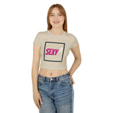 Sexy² Baby Tee (P on B)