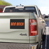 Boo Bitch Car Magnet (Black)