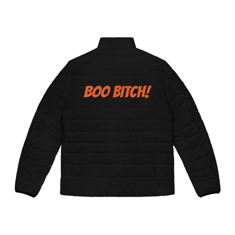 Boo Bitch Puffer Jacket (black)