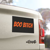 Boo Bitch Car Magnet (Black)