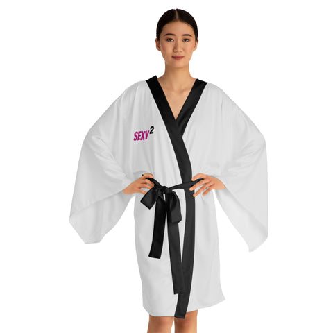 Sexy² Kimono Robe (P on W))