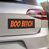 Boo Bitch Car Magnet (Black)