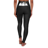 Boo Bitch High Waisted Yoga Leggings(black)