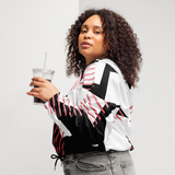 Squared Up cropped windbreaker